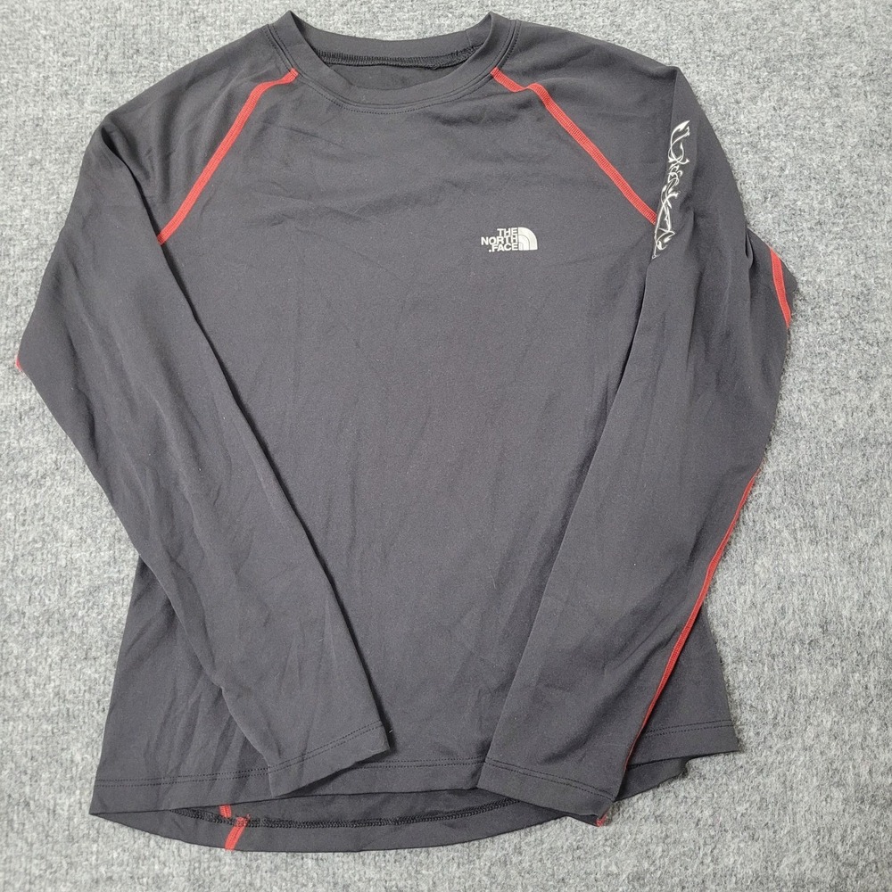 The North Face Shirt Womens Size S Black Flight Series Long Sleeve Athletic Run